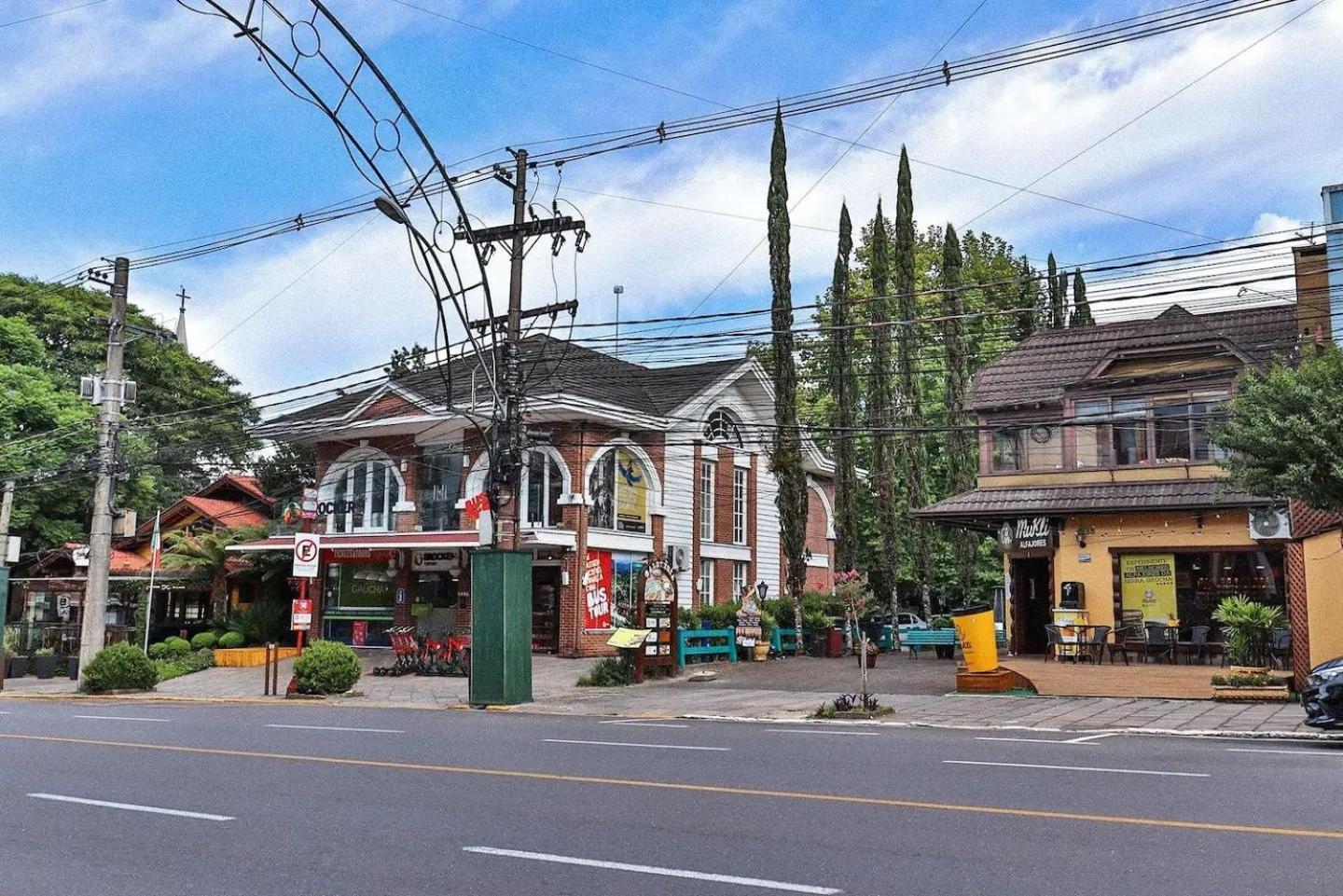 Locar-In Gramado - Loft A 50 M Da Rua Coberta. Apartment ภายนอก รูปภาพ