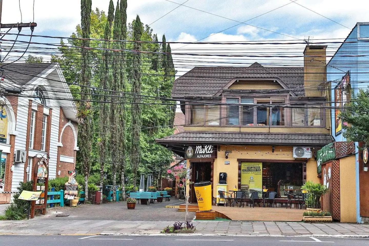 Locar-In Gramado - Loft A 50 M Da Rua Coberta. Apartment ภายนอก รูปภาพ